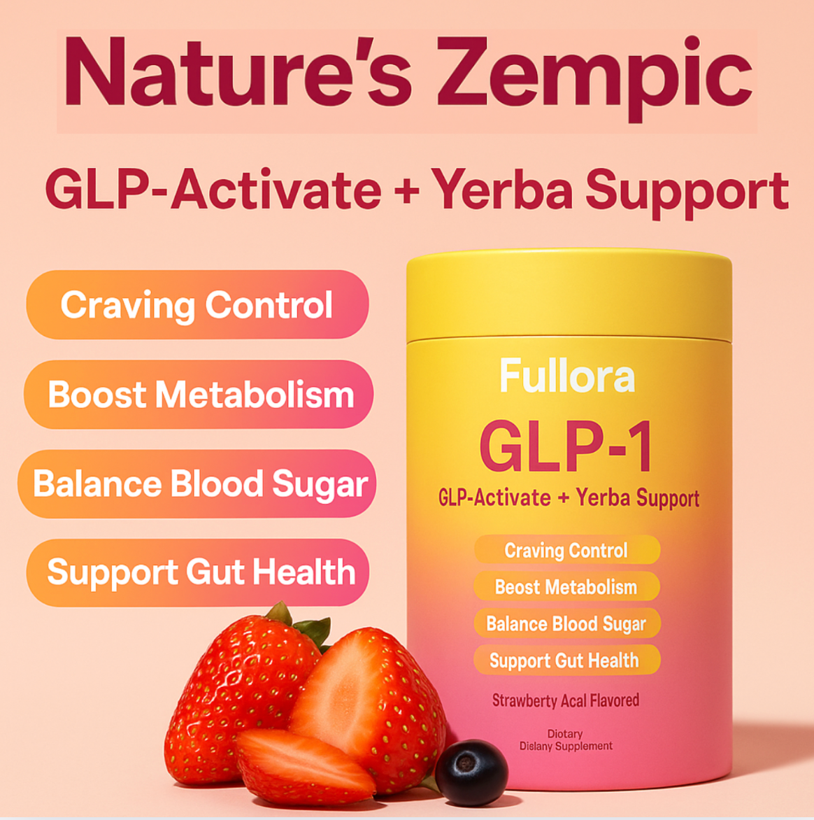 Fullora GLP 1 Drink Mix
